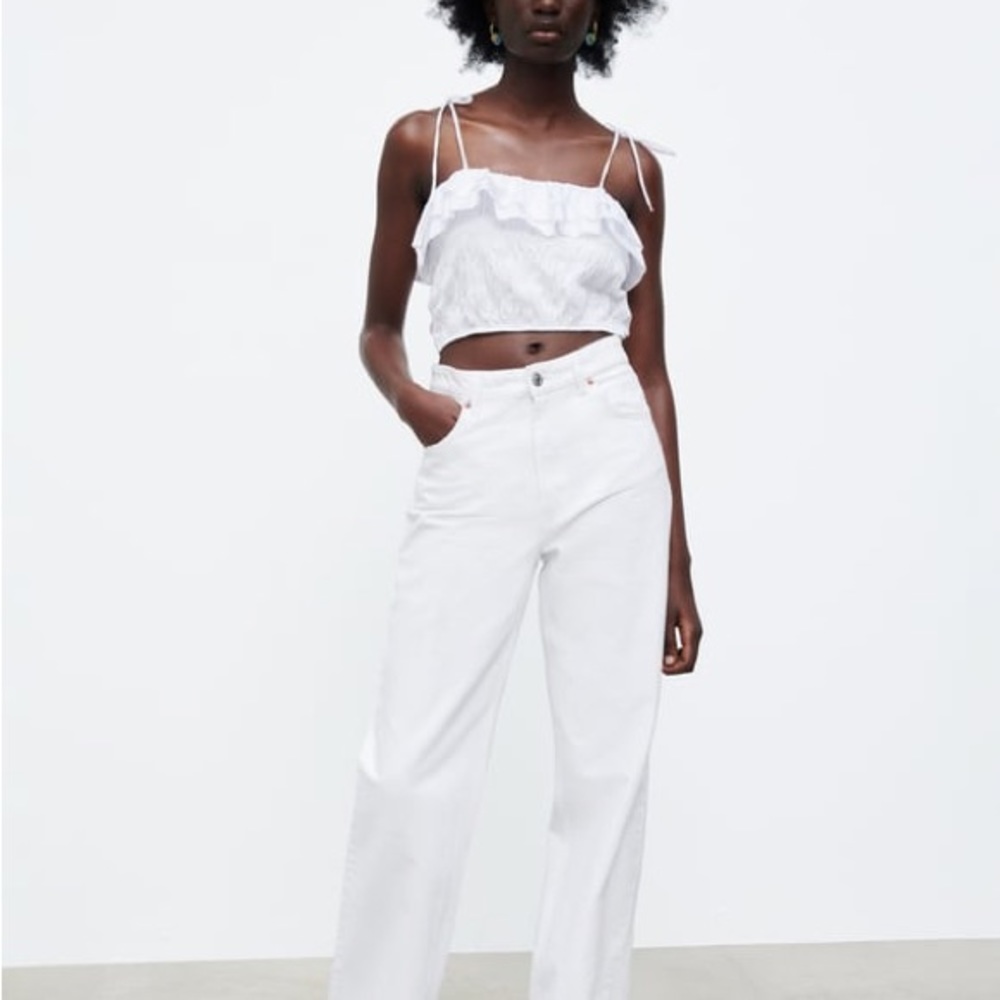 Zara Ruffle Top